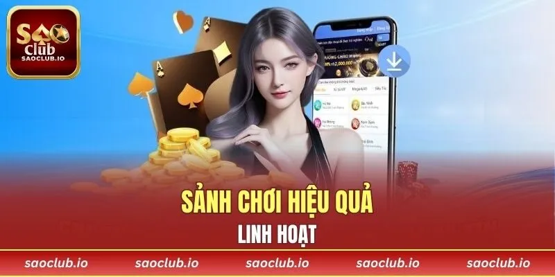 Sảnh chơi hiệu quả - linh hoạt