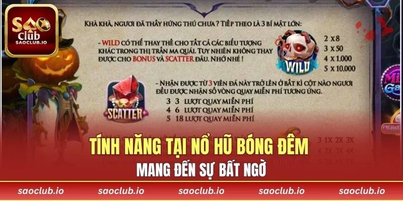 Tính năng tại Nổ Hũ Bóng Đêm mang đến sự bất ngờ